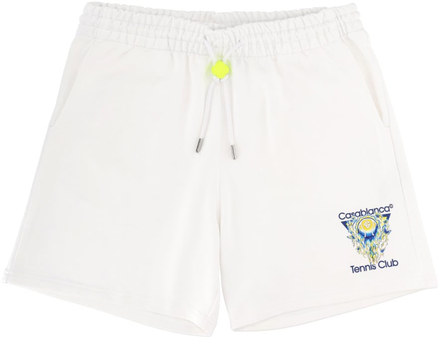 Casablanca SHORTS WITH LOGO Wit