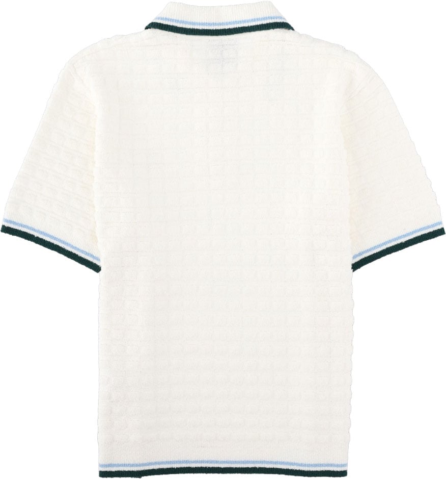 Casablanca POLO BOUCLÉ CON LOGO Wit