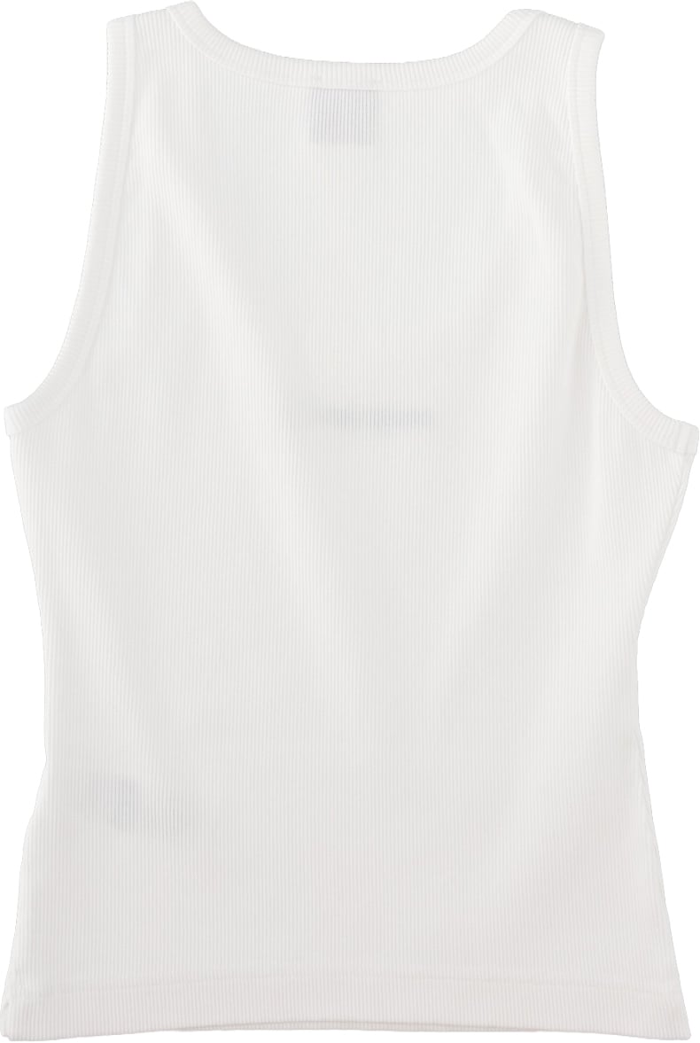 Casablanca TANK TOP CON LOGO Wit