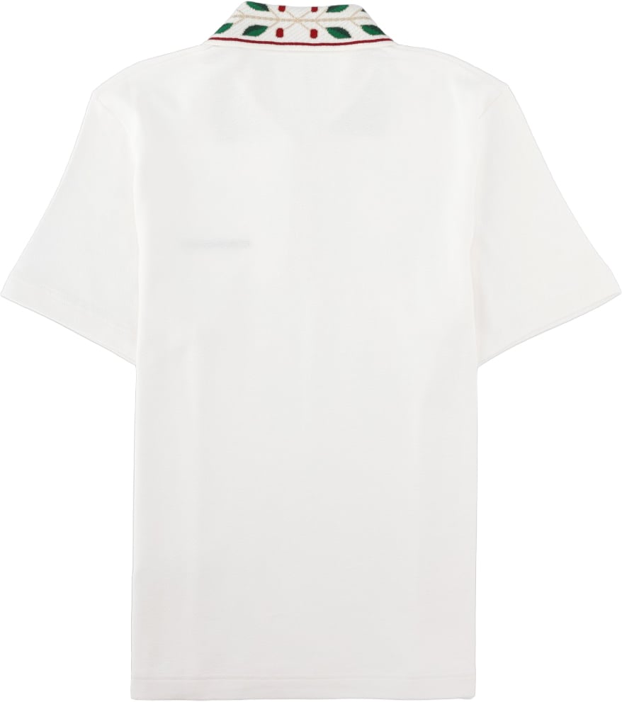Casablanca POLO "LAUREL" Wit