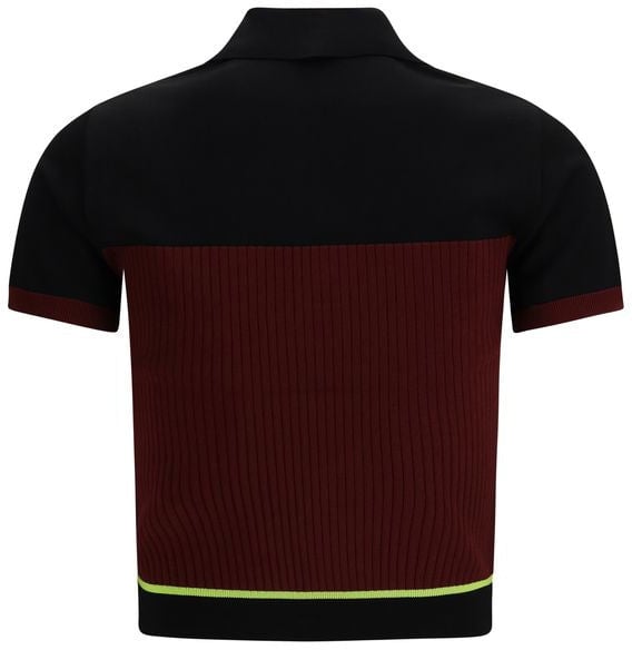 Casablanca Casablanca Multicolor Viscose Polo Shirt Divers