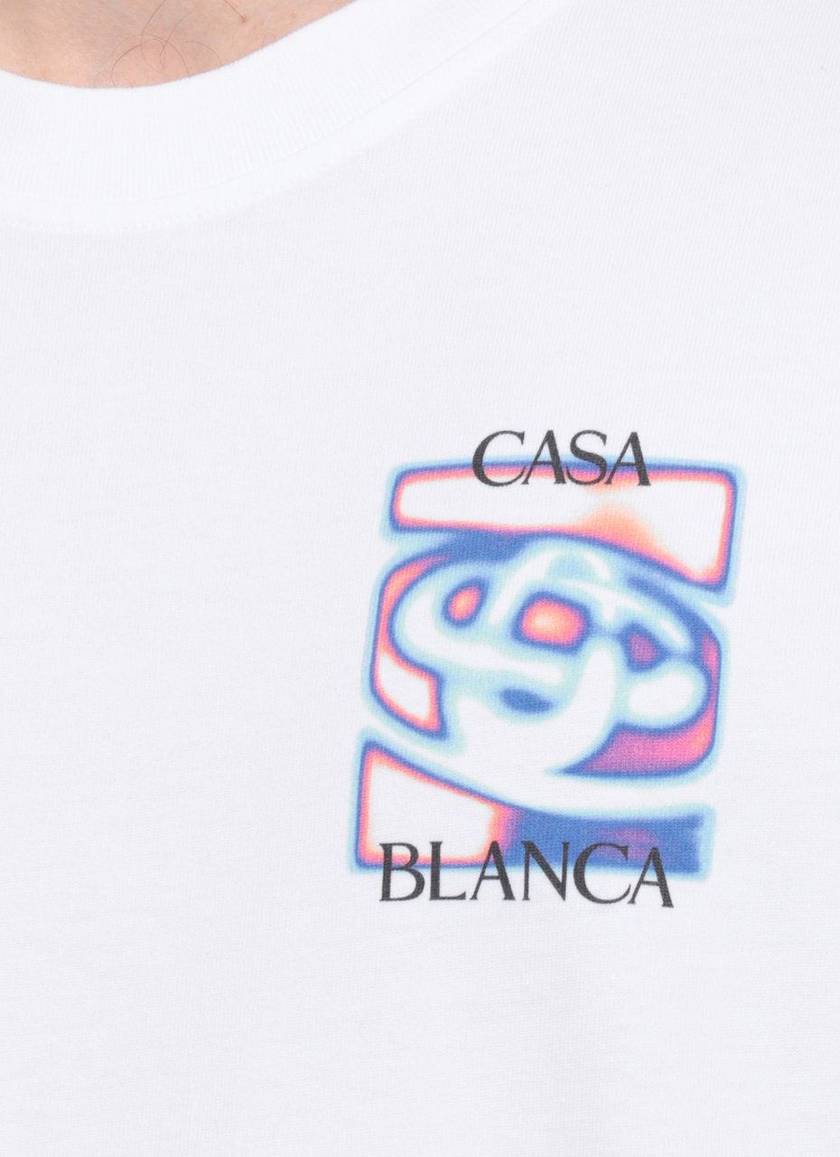 Casablanca T-Shirts And Polos White Wit