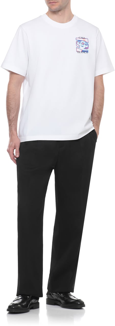 Casablanca T-Shirts And Polos White Wit