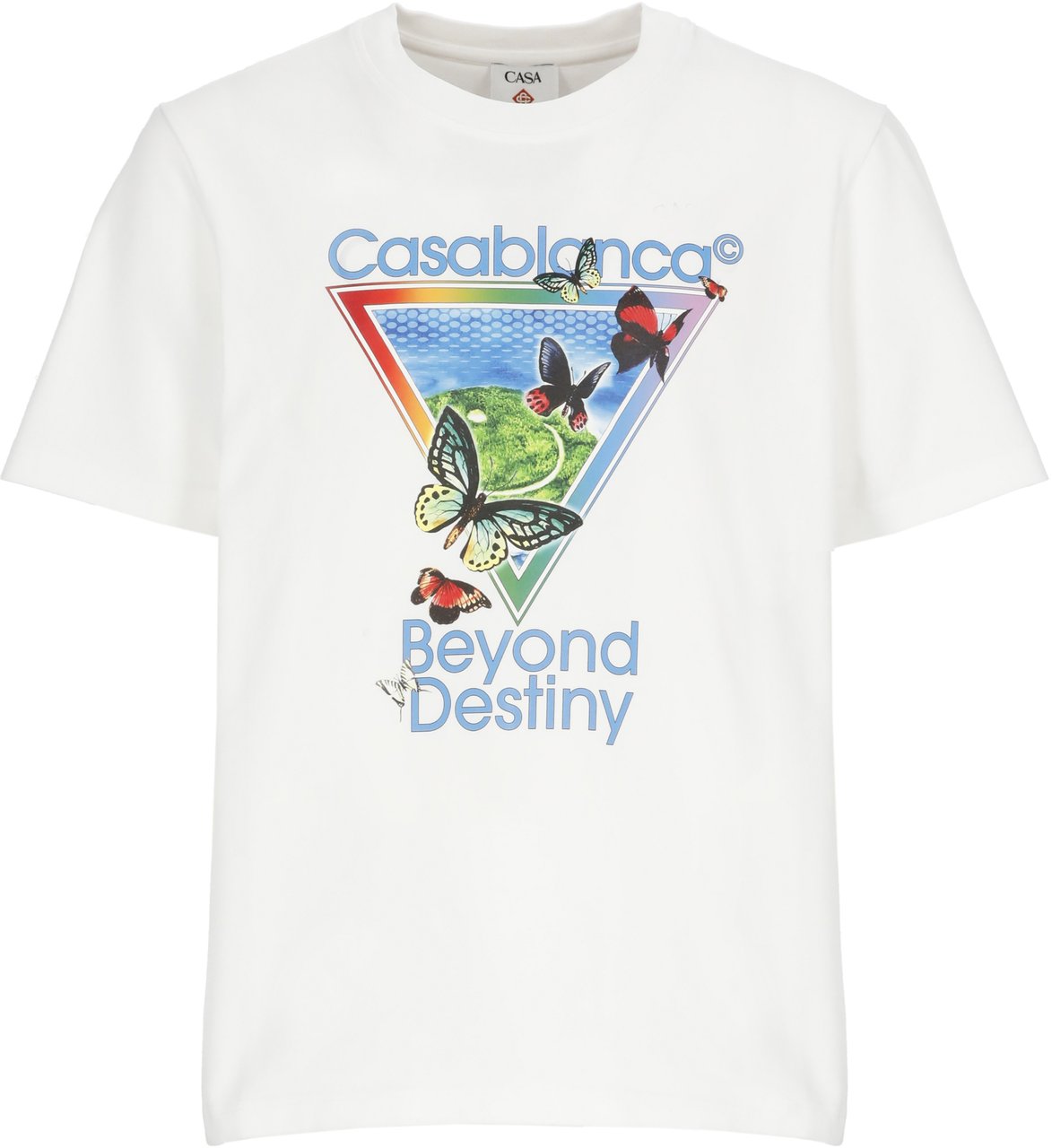 Casablanca T-Shirts And Polos White Wit