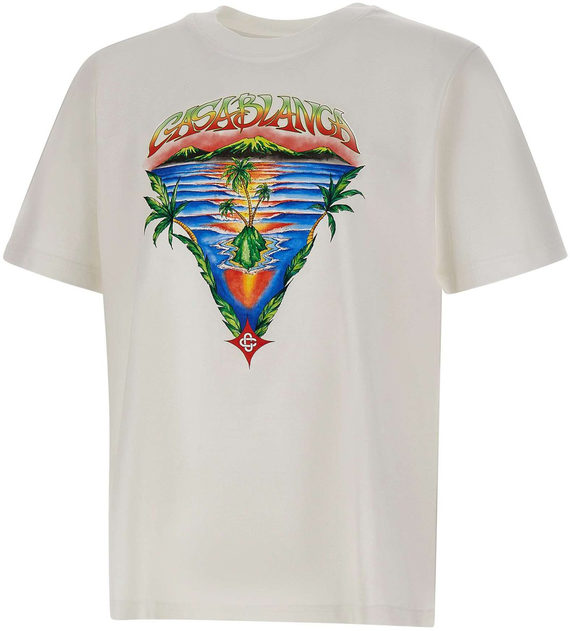 Casablanca T-Shirts And Polos White Wit
