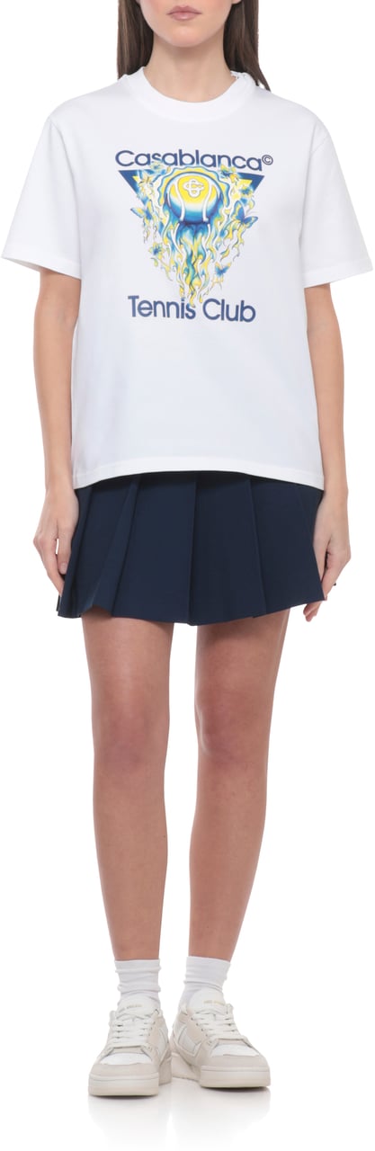 Casablanca T-Shirts And Polos White Wit