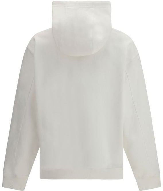 Casablanca White Cotton Sweatshirt Wit