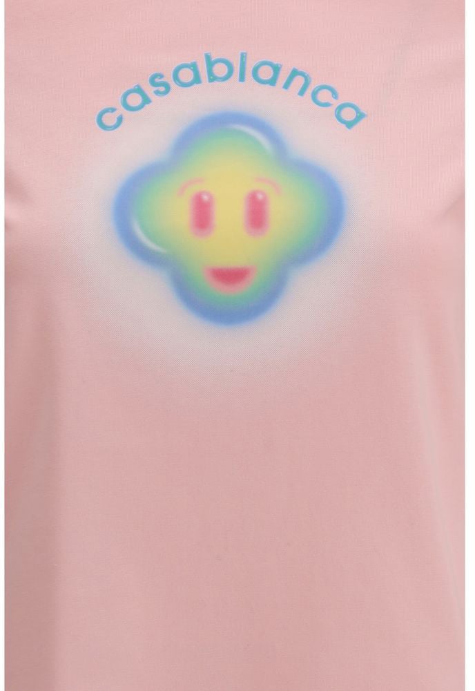 Casablanca Casablanca Multicolor Cotton T-Shirt Divers