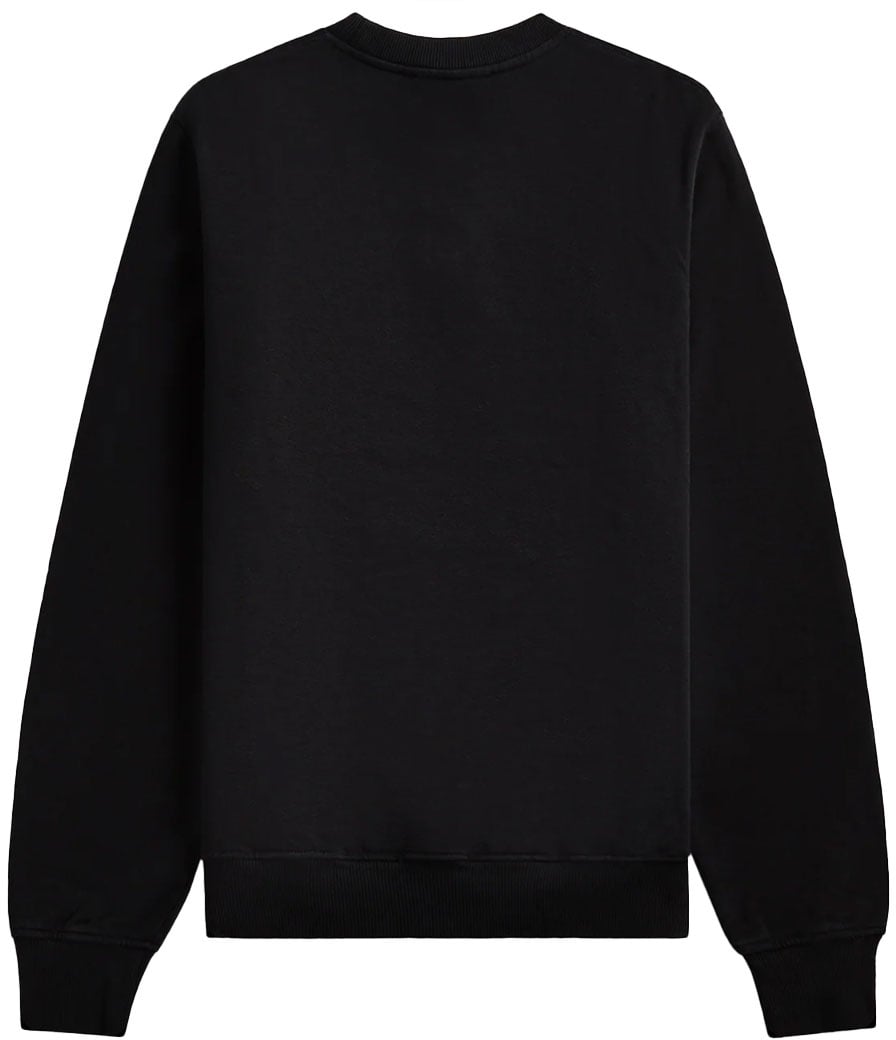 Casablanca casa crest embroidered sweatshirt Zwart
