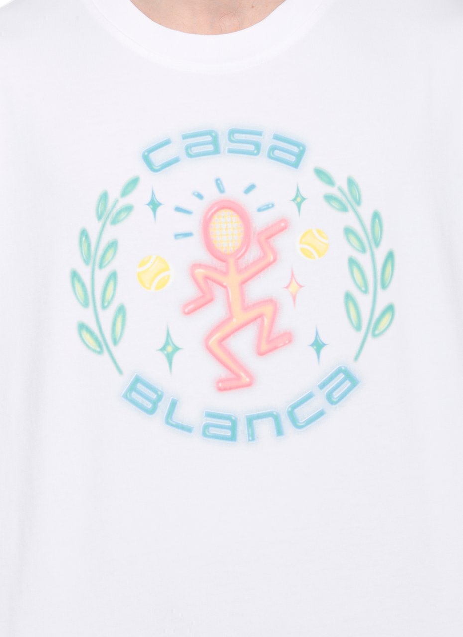 Casablanca T-Shirts And Polos White Wit