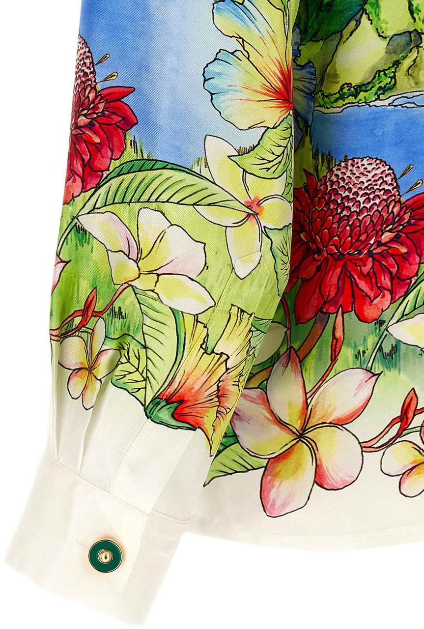 Casablanca "Aloha" Shirt Multicolor Divers
