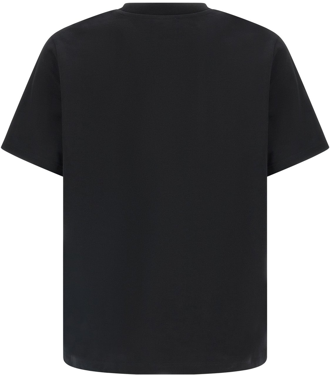 Casablanca Black Organic Cotton T-Shirt Zwart