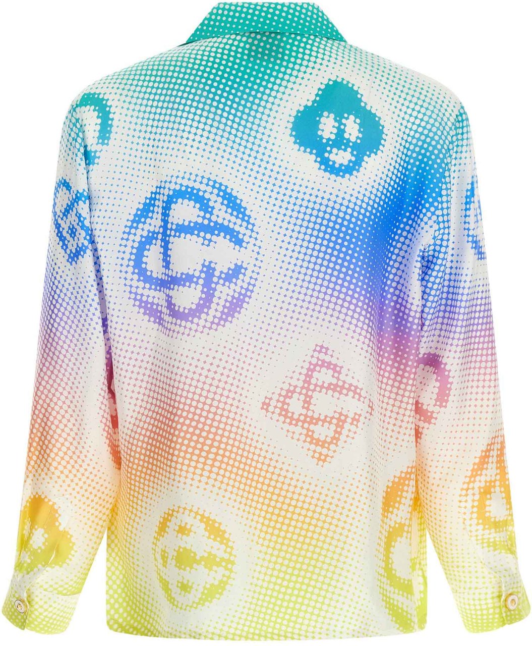Casablanca "Halftone Logo" Shirt Multicolor Divers