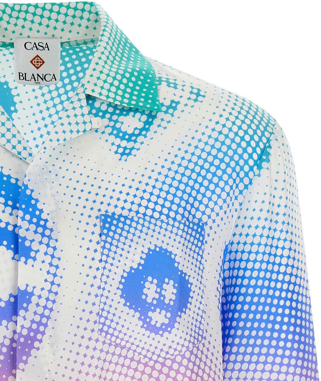 Casablanca "Halftone Logo" Shirt Multicolor Divers