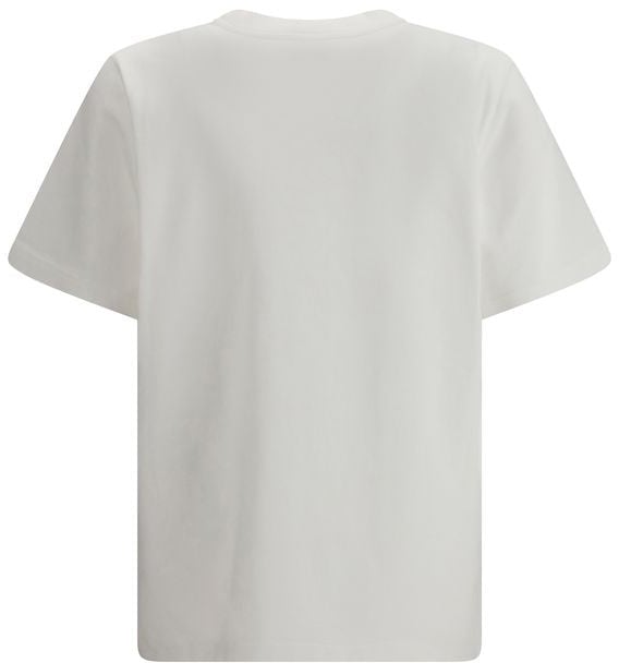 Casablanca Casablanca White Cotton T-Shirt Wit