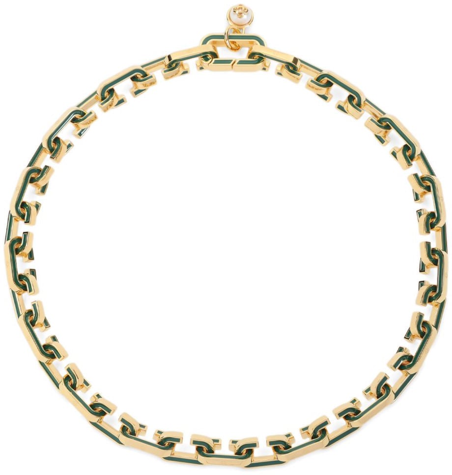 Casablanca Casablanca Bijoux Verde E Oro Groen