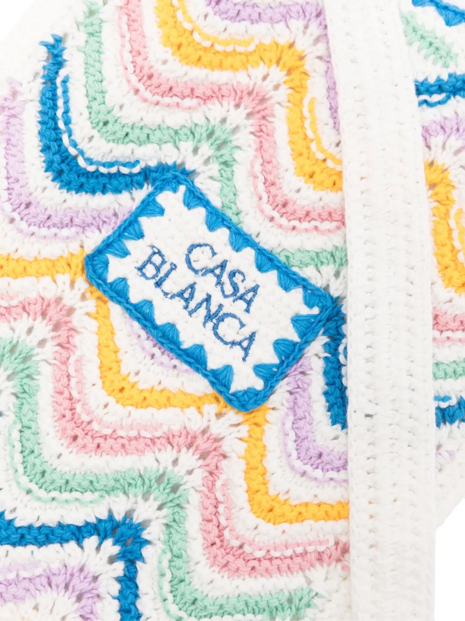 Casablanca Mini Gradient Wave Crochet Crossbody Bag Divers