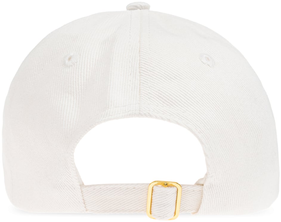 Casablanca Montagne Casa Way Logo Baseball Cap Wit