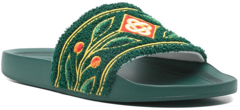 Casablanca Sandals Green Groen