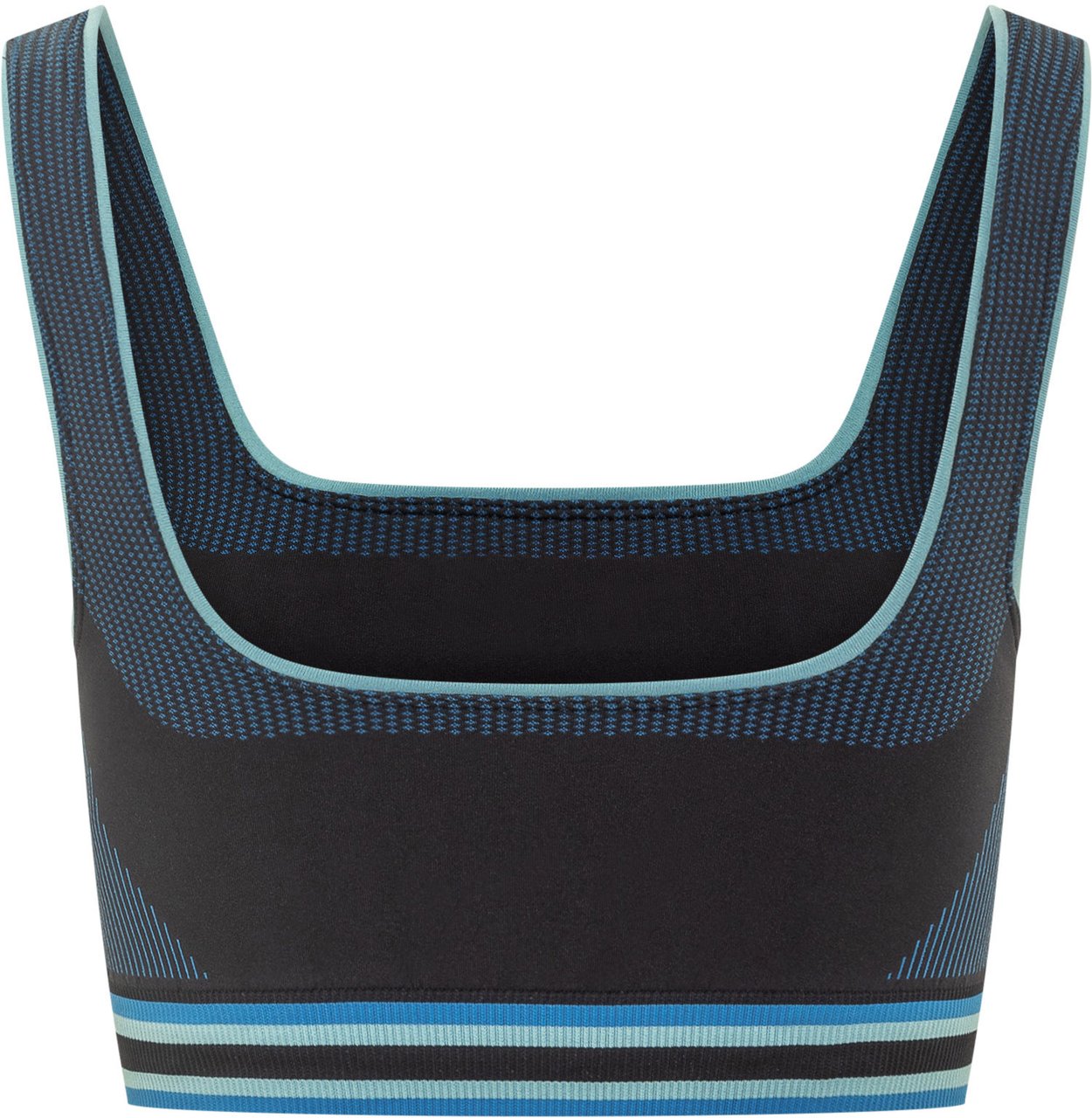 Casablanca Casablanca Top Sportivo con Dettagli Azzurri Divers