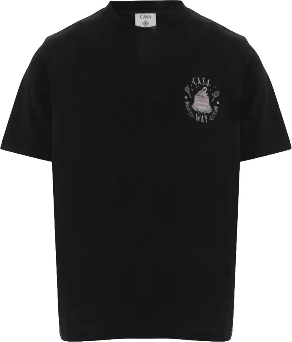 Casablanca CASAWAY T-SHIRT Zwart