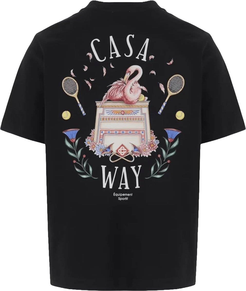 Casablanca CASAWAY T-SHIRT Zwart