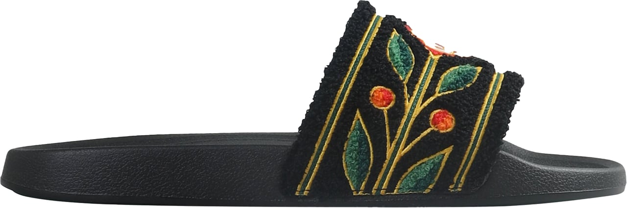 Casablanca EMBROIDERED TERRY SLIDES Rood