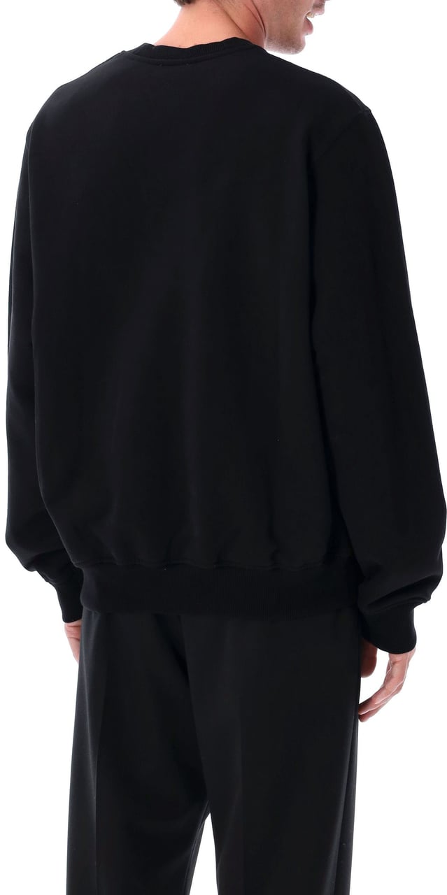 Casablanca Manga Tennis Ball Tee Black Loopback Zwart