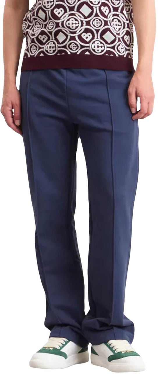 Casablanca Heren Patch Open Hem Jogging Blauw Blauw