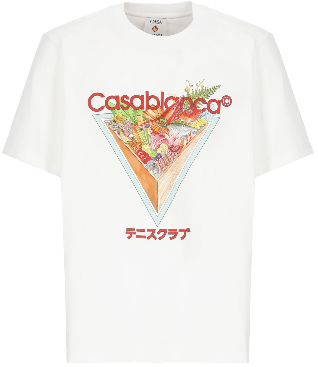 Casablanca T-Shirts And Polos White Wit