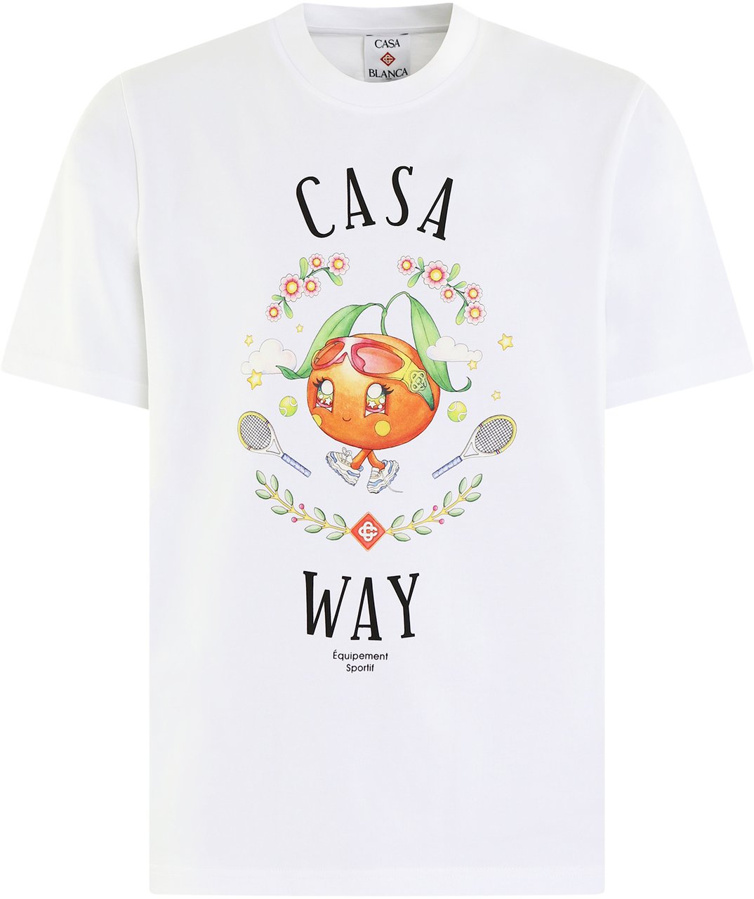 Casablanca Heren Casablanca Way Orange Mascot Wit