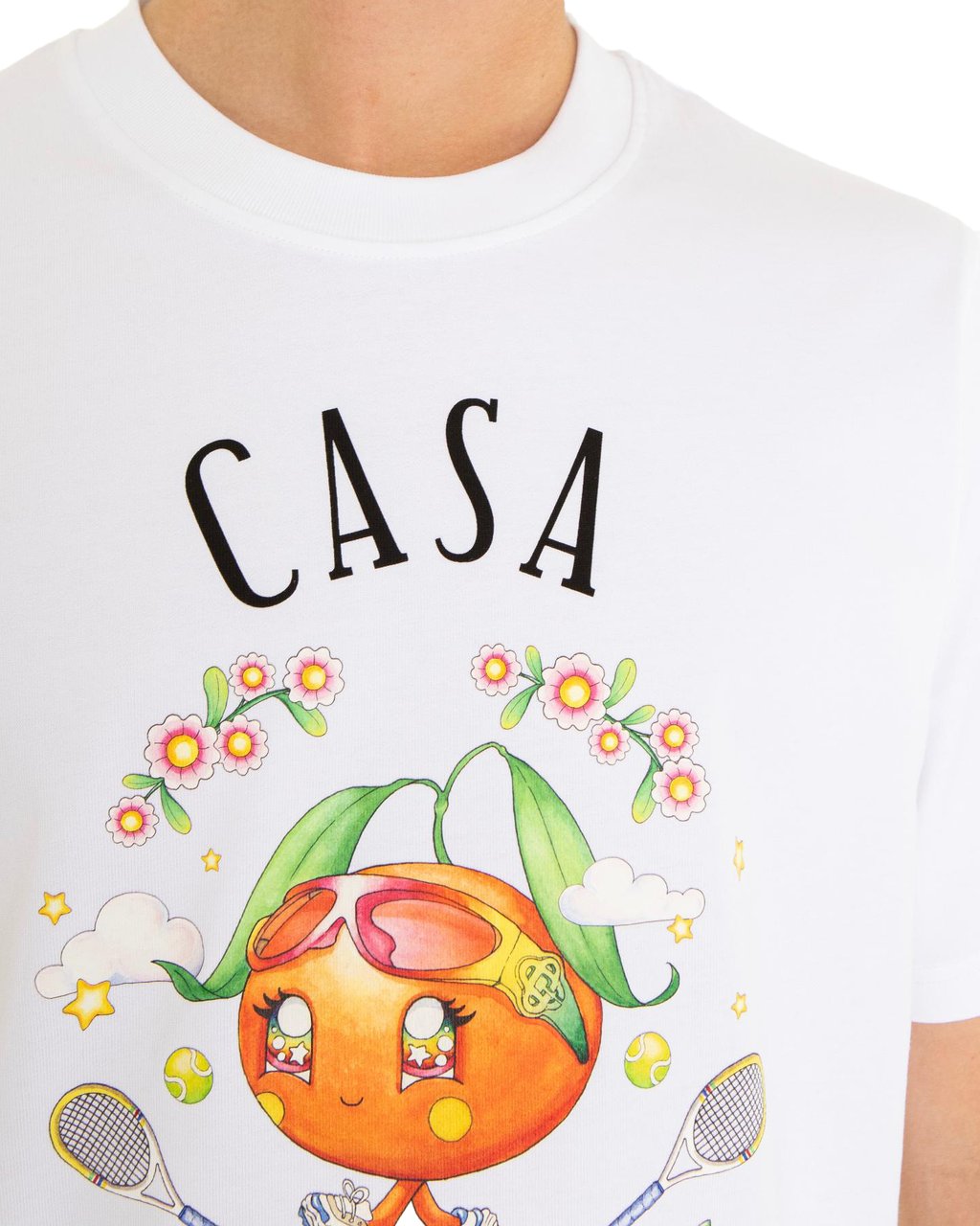 Casablanca Heren Casablanca Way Orange Mascot Wit