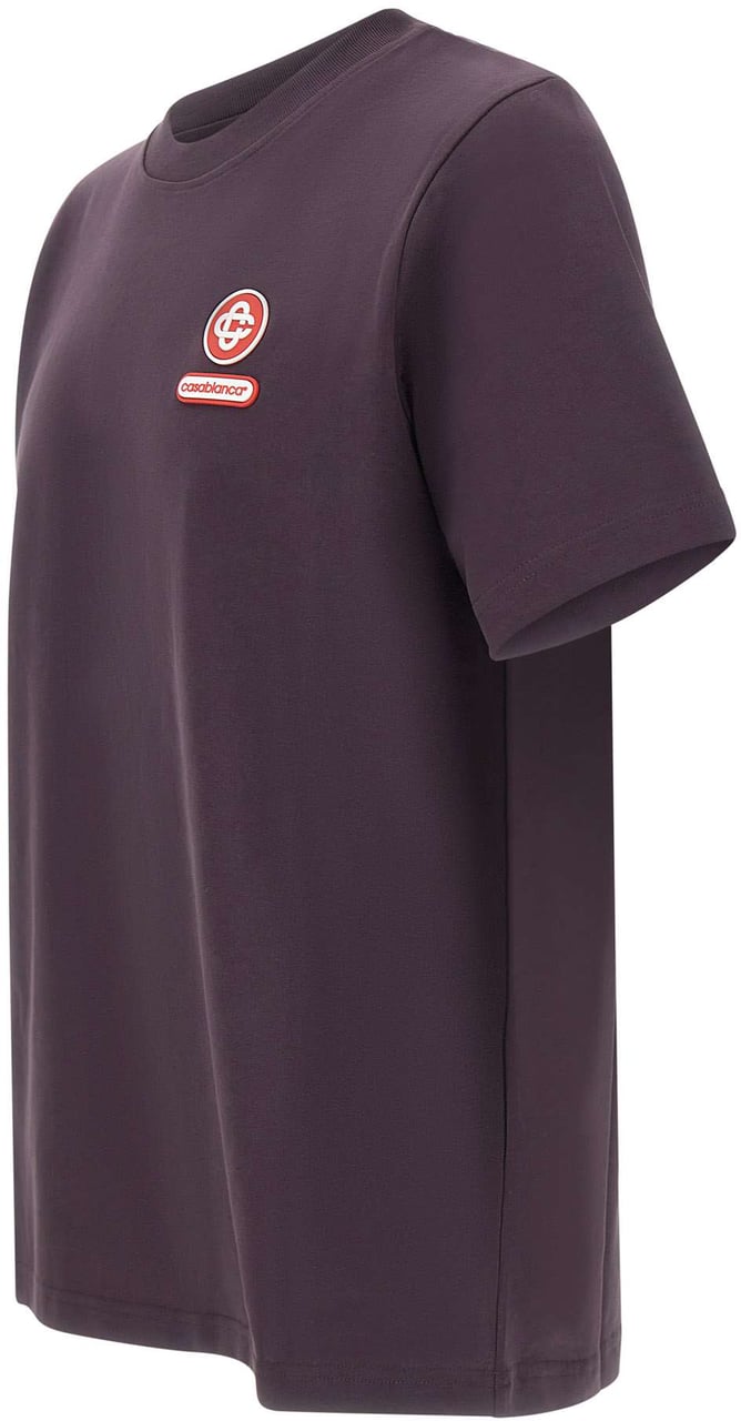 Casablanca T-Shirts And Polos Purple Paars