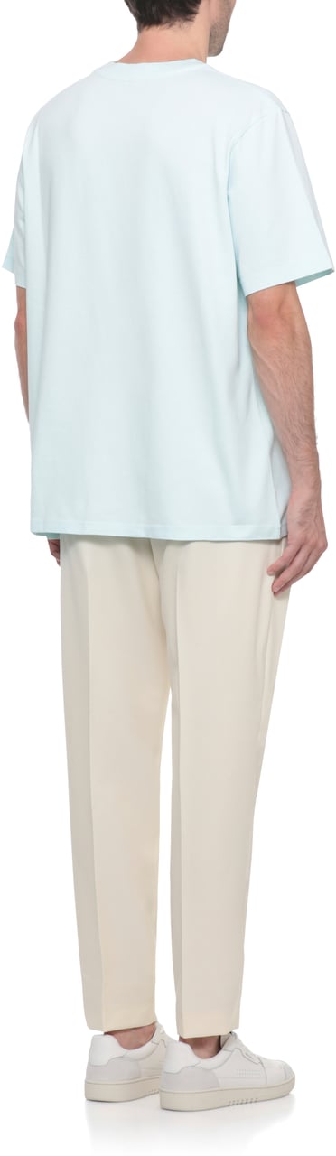 Casablanca T-Shirts And Polos Light Blue Blauw