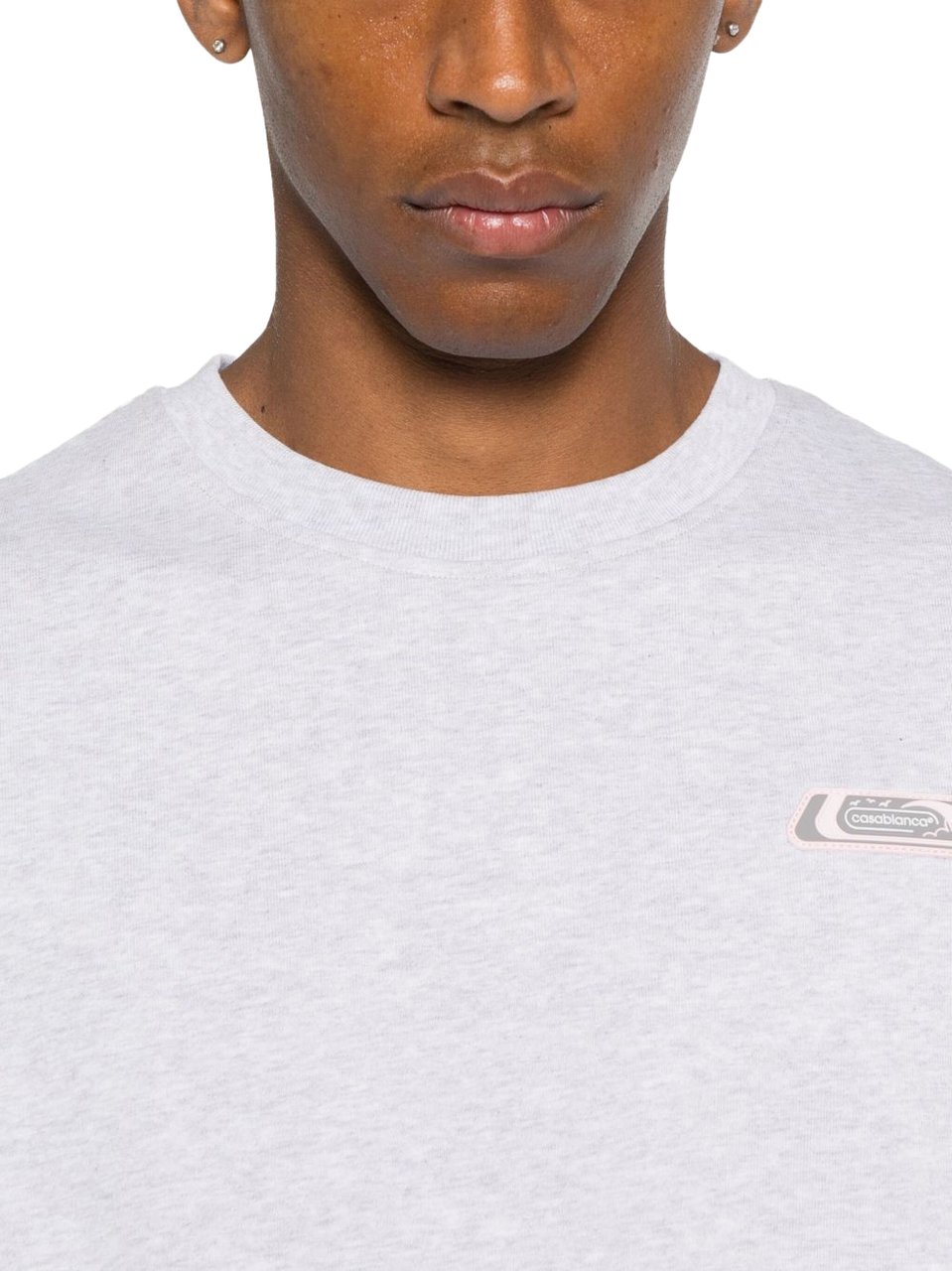 Casablanca T-Shirts And Polos Grey Grijs