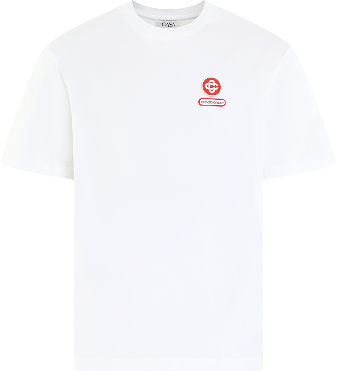 Casablanca Heren Casablanca White Jersey Wit