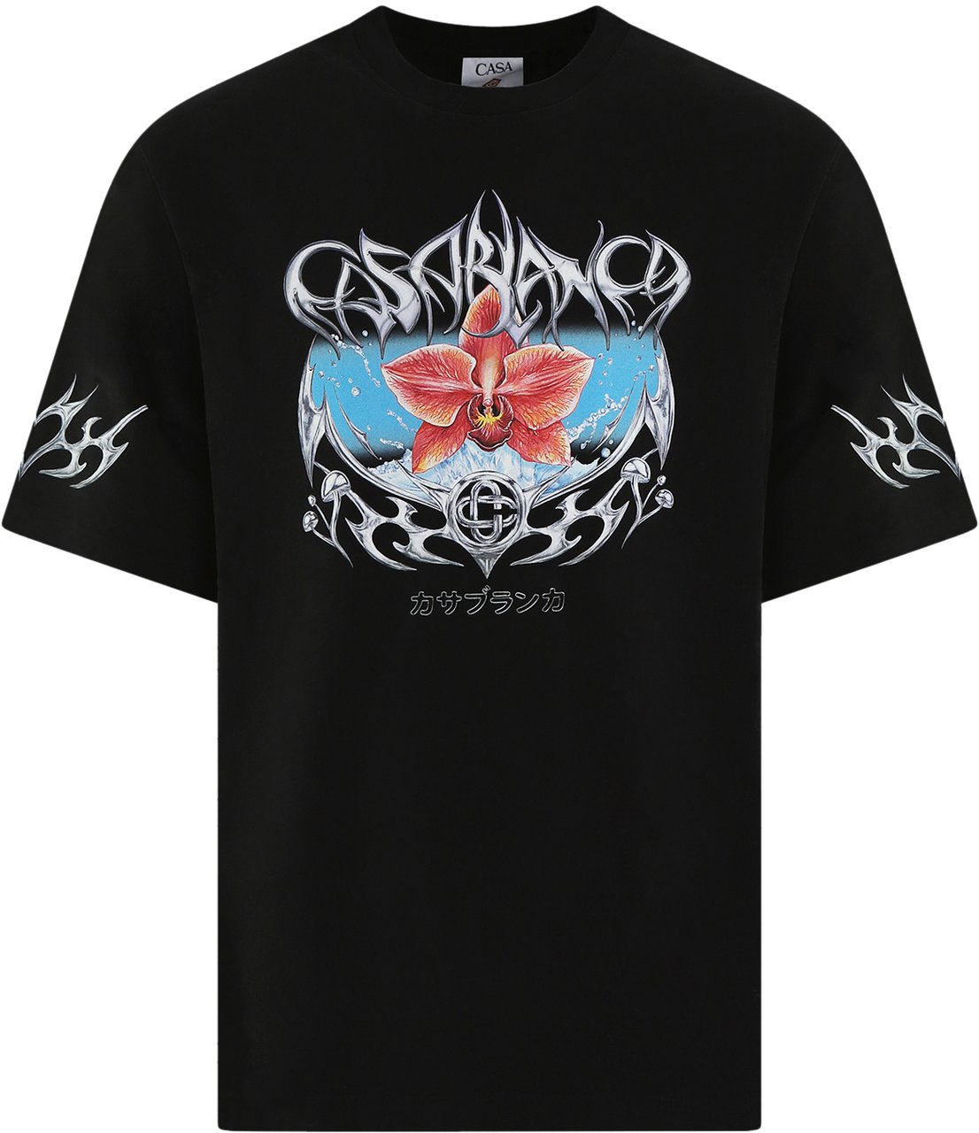 Casablanca Heren Blades Printed Zwart