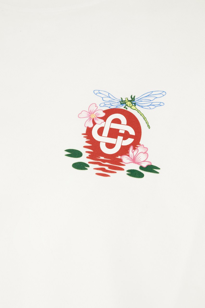 Casablanca Casablanca White cotton t-shirt Wit