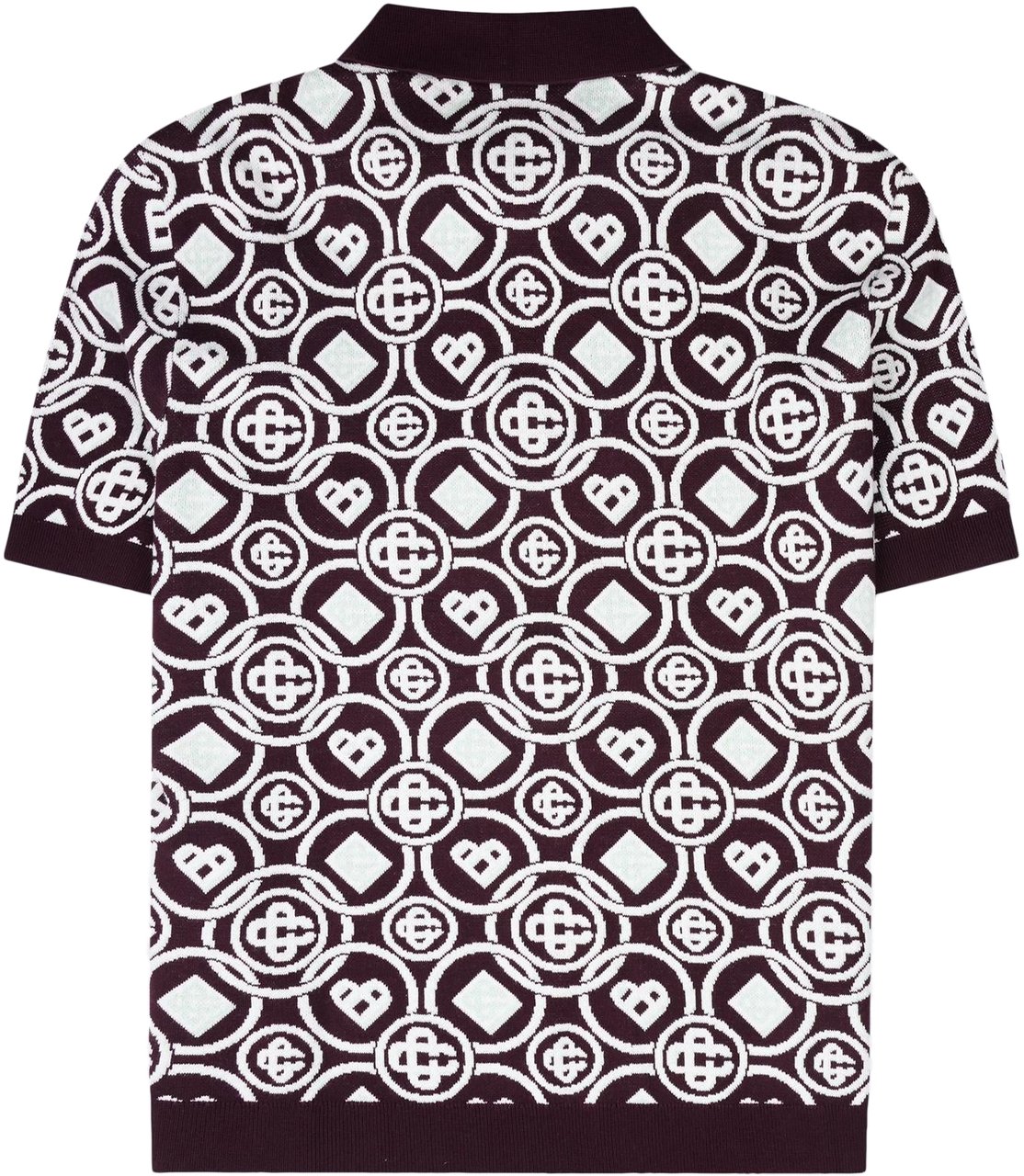 Casablanca Heren MONOGRAM POLO Geel