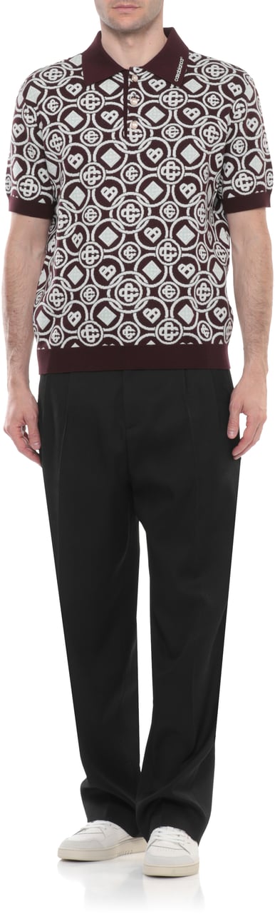 Casablanca T-Shirts And Polos Bordeaux Rood