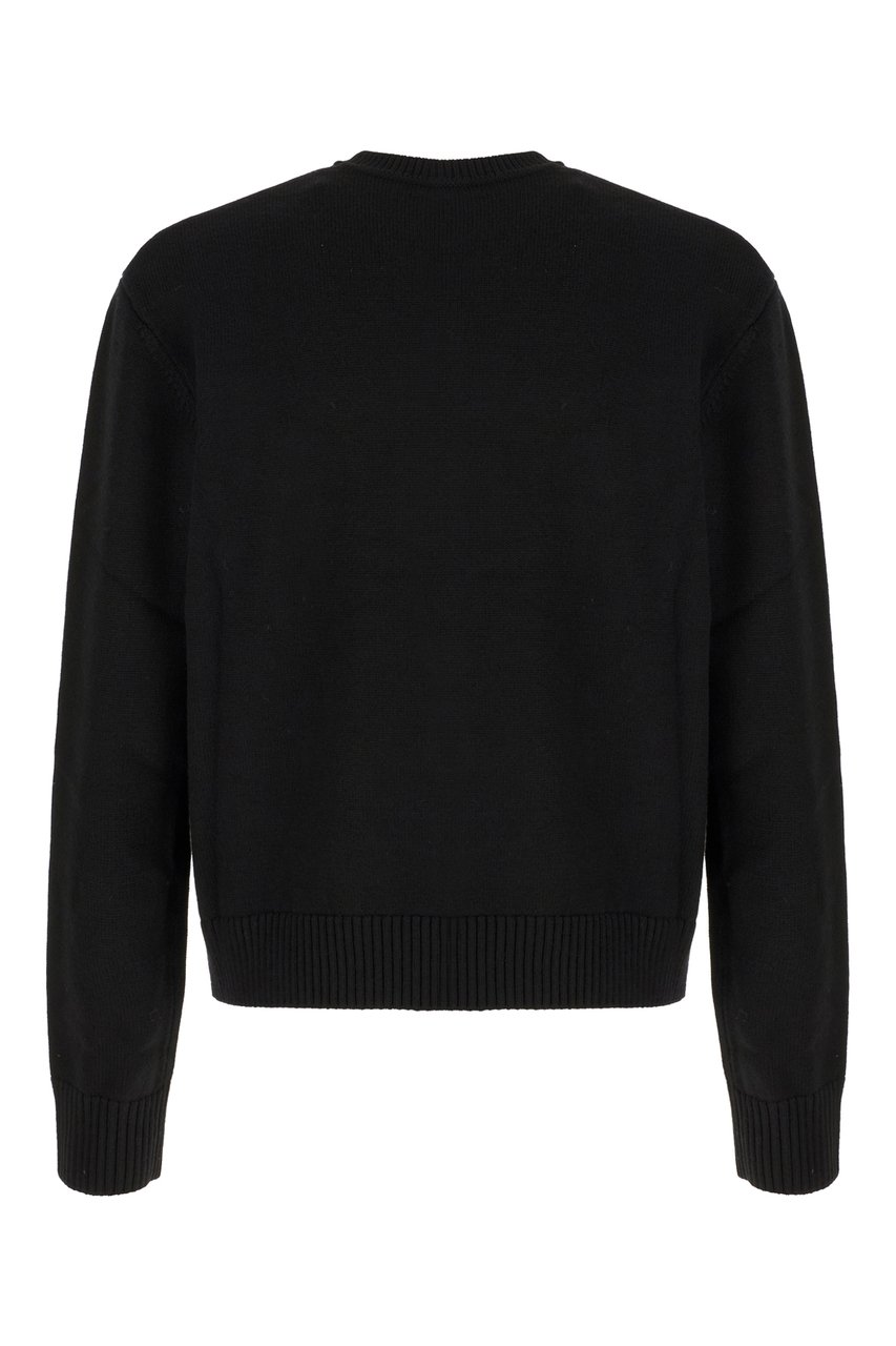 Casablanca Casablanca Black wool sweater Zwart