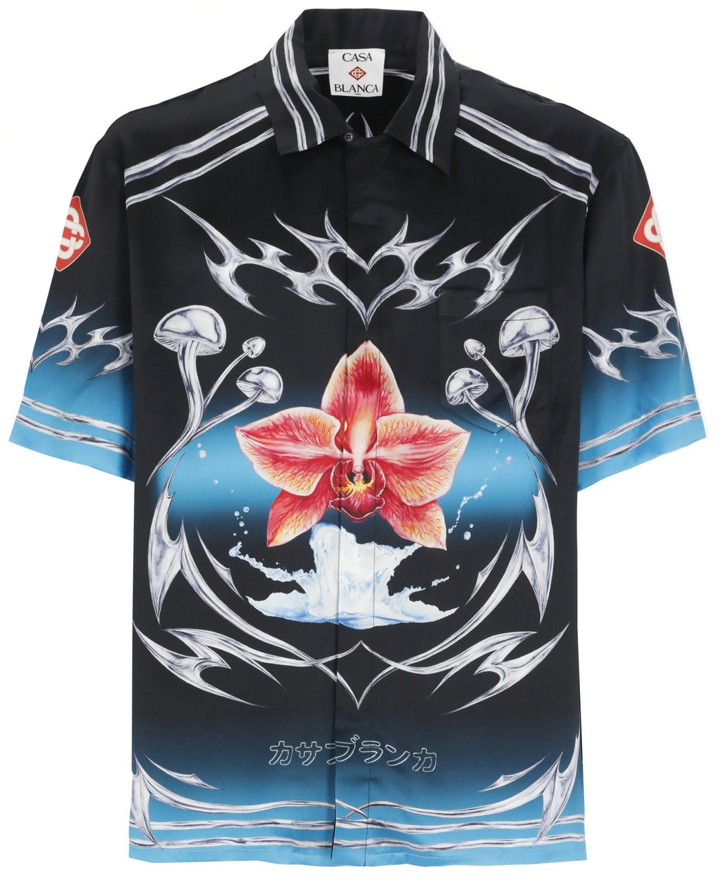 Casablanca Shirts Black Zwart