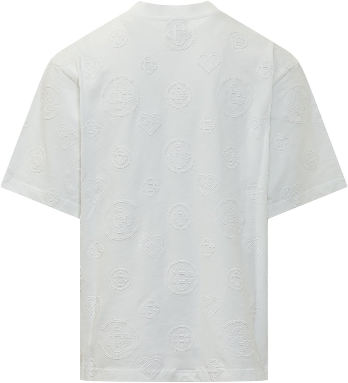 Casablanca T-shirt con Maxi Grafica Geometrica Wit