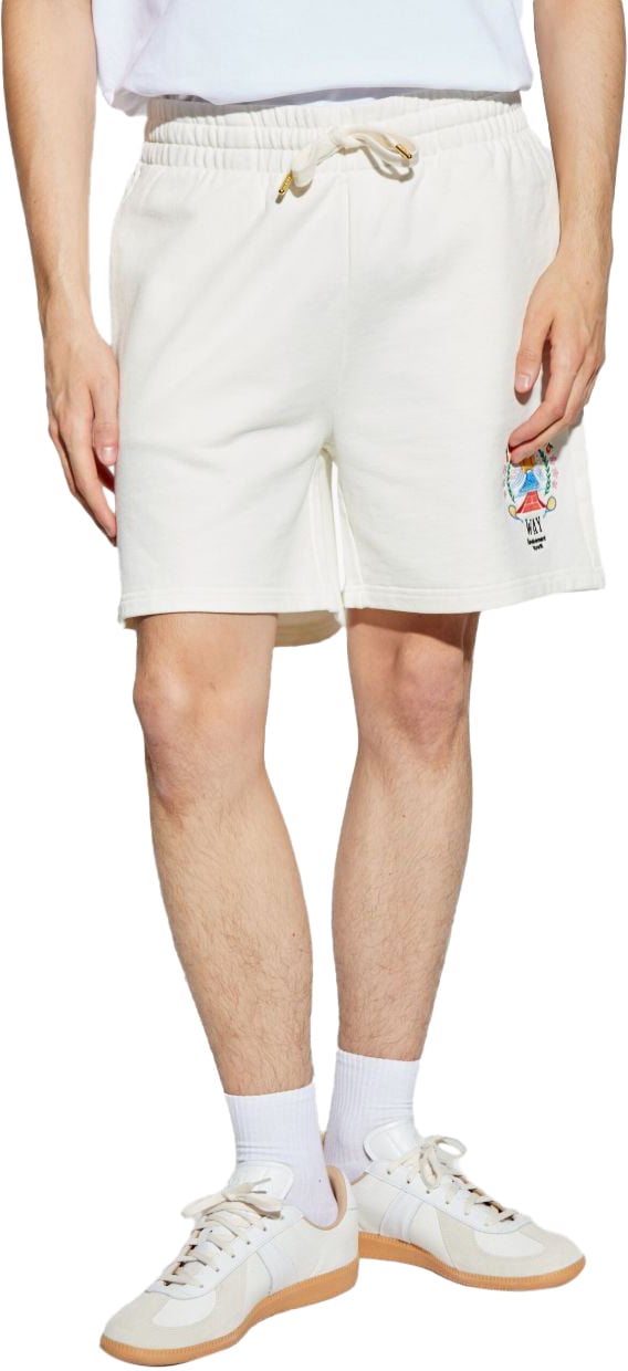 Casablanca Casablanca Pantaloncini Bianco Wit