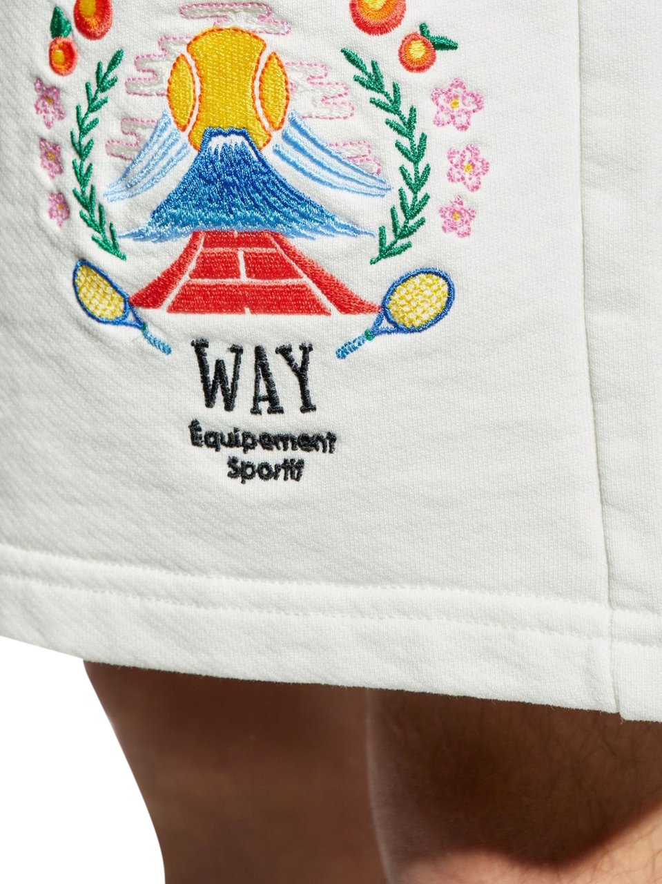 Casablanca Casablanca Pantaloncini Bianco Wit