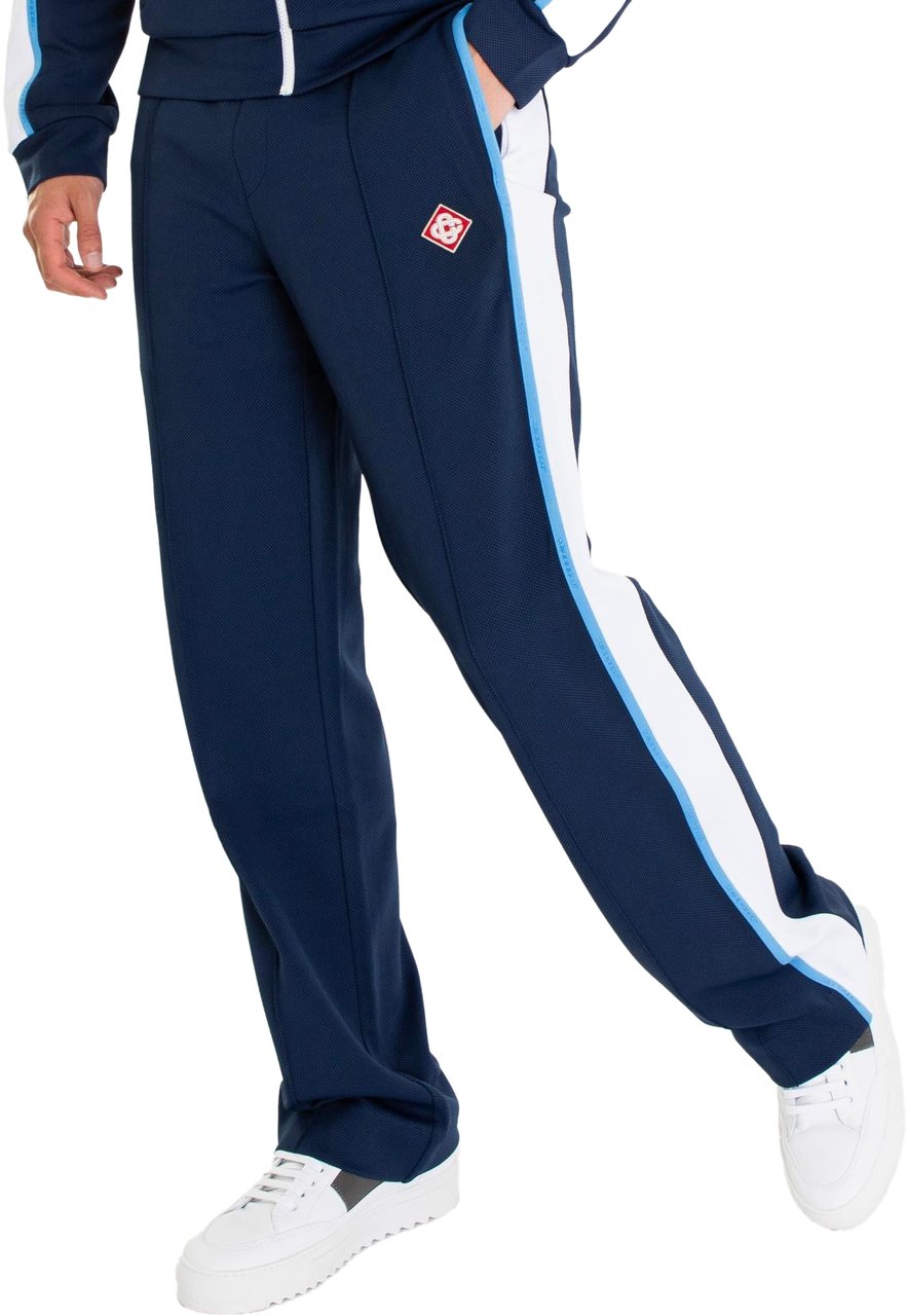 Casablanca Heren Track Pants Blauw