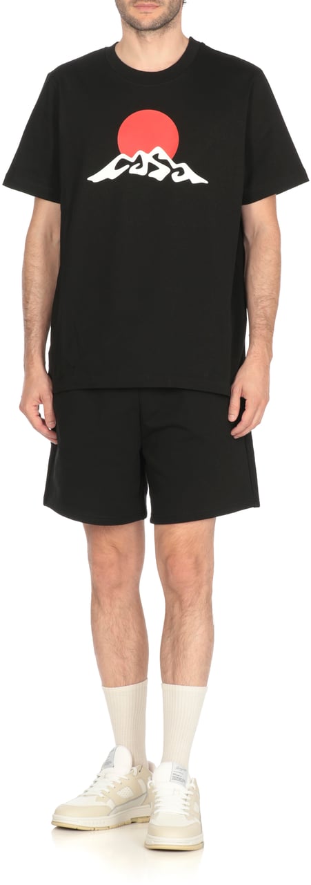 Casablanca T-Shirts And Polos Black Zwart