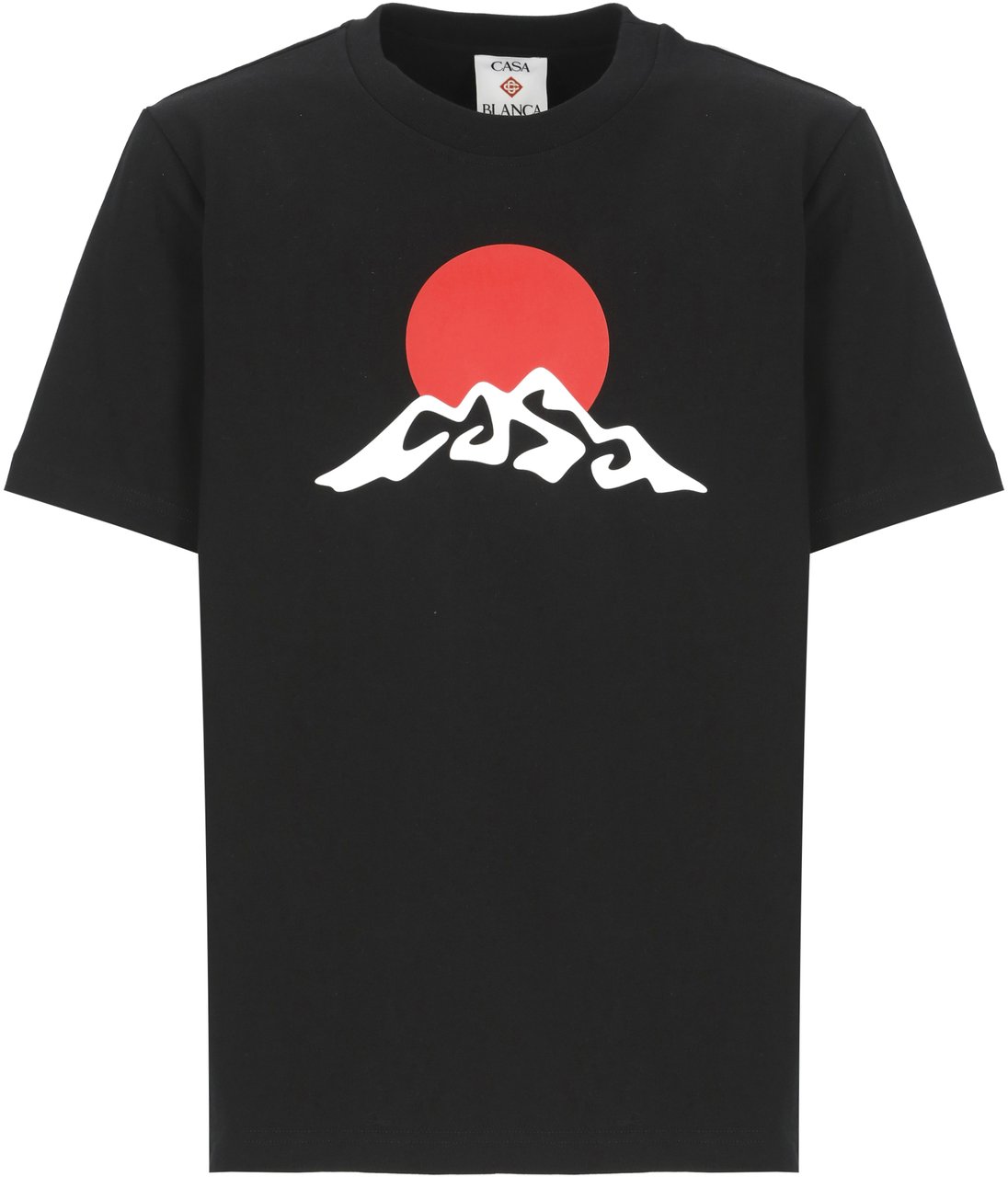 Casablanca T-Shirts And Polos Black Zwart