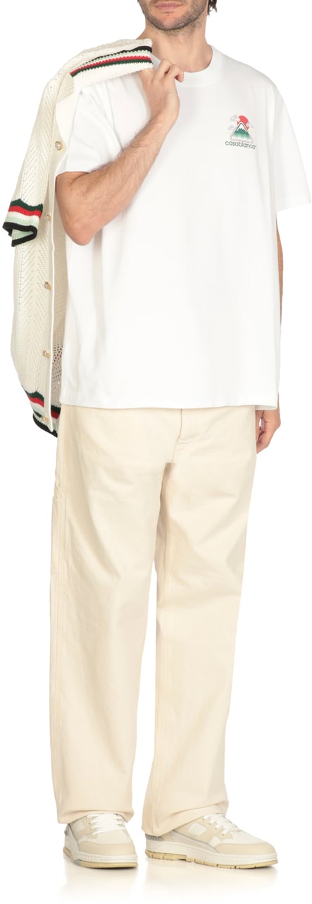 Casablanca T-Shirts And Polos White Wit