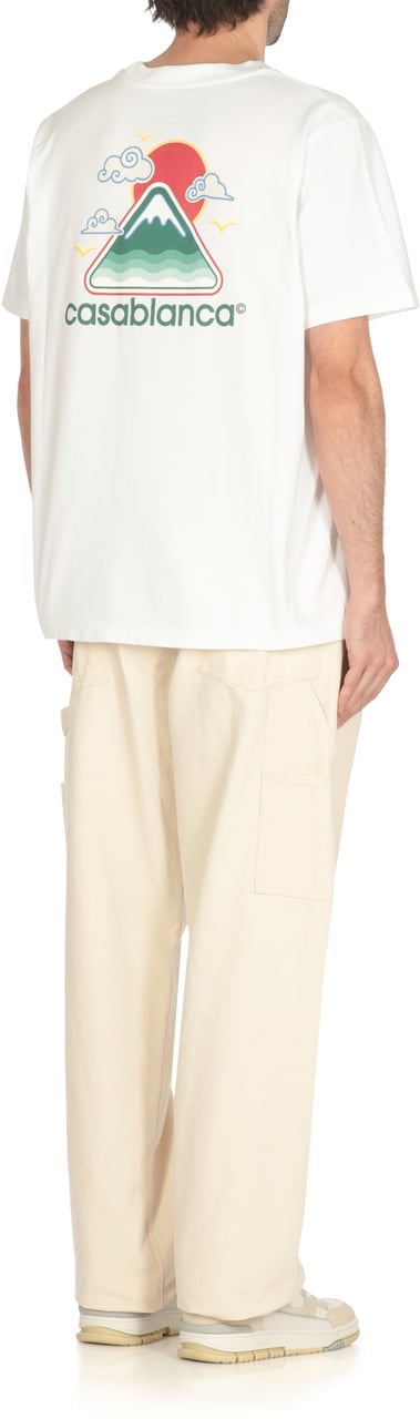 Casablanca T-Shirts And Polos White Wit